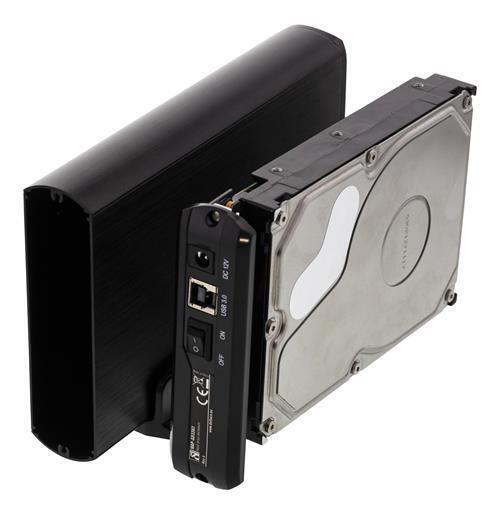 Fuj:tech USB 3.0 hårddiskfodral 3,5" SATA