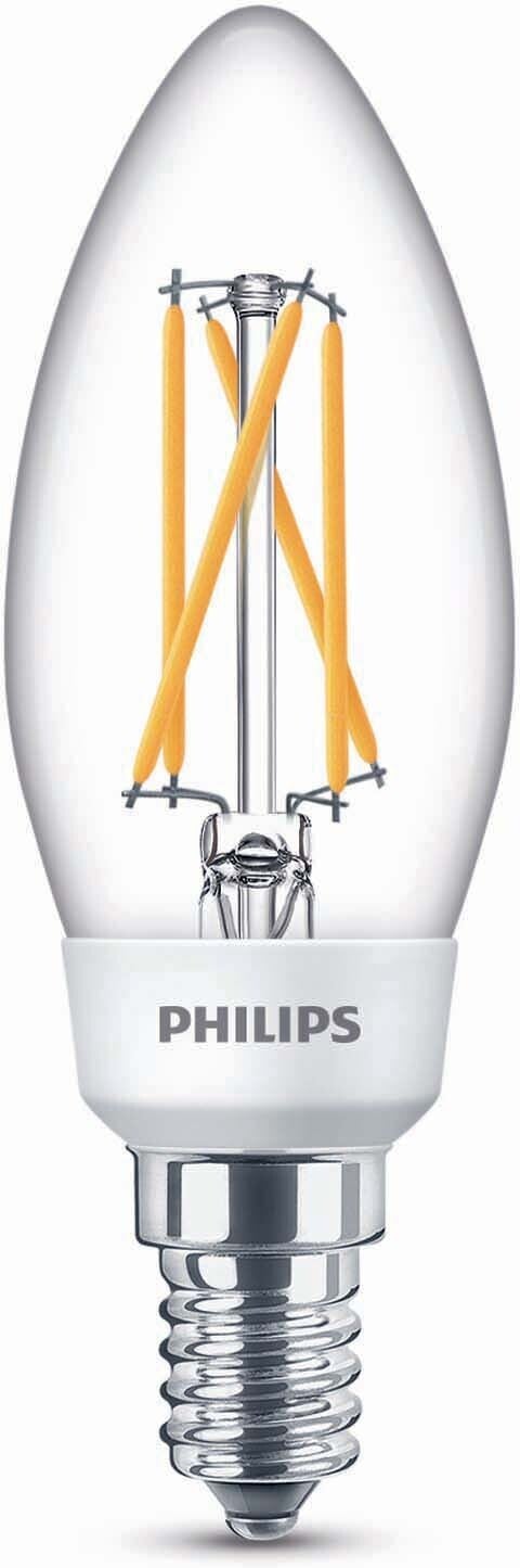 Philips SceneSwitch LED-kronelyslampe, E14, 470 lm, 2200-2700 K