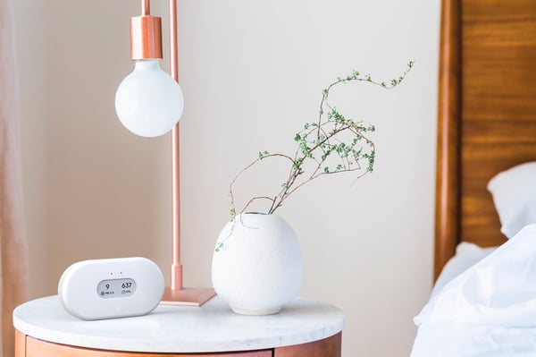 Airthings View Plus -smart luftkvalitetsmätare