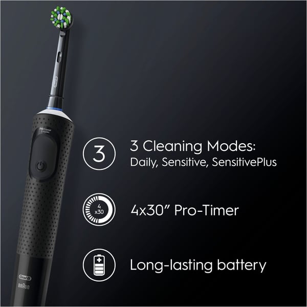 Oral-B Vitality Pro Sort - elektrisk tandbørste, sort