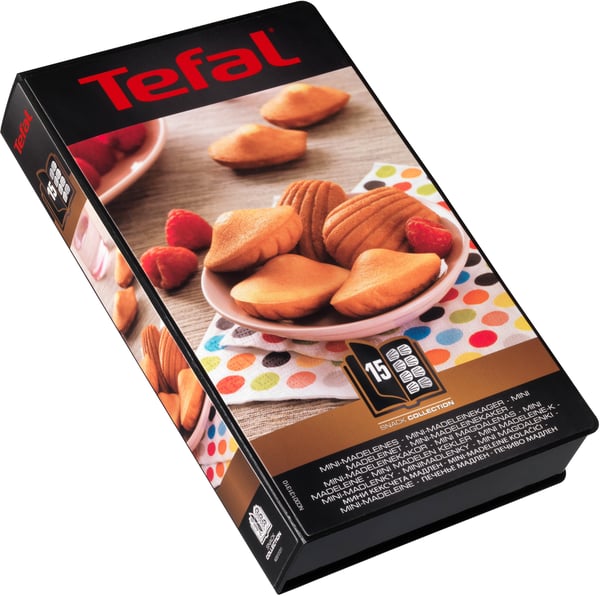 Tefal Snack Collection - stegeplader: 15 Lagkageforme