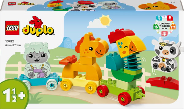 LEGO DUPLO Mitt första djurtåg Naturleksak 10412