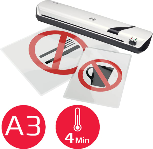 GBC Inspire+ A3-laminator, vit