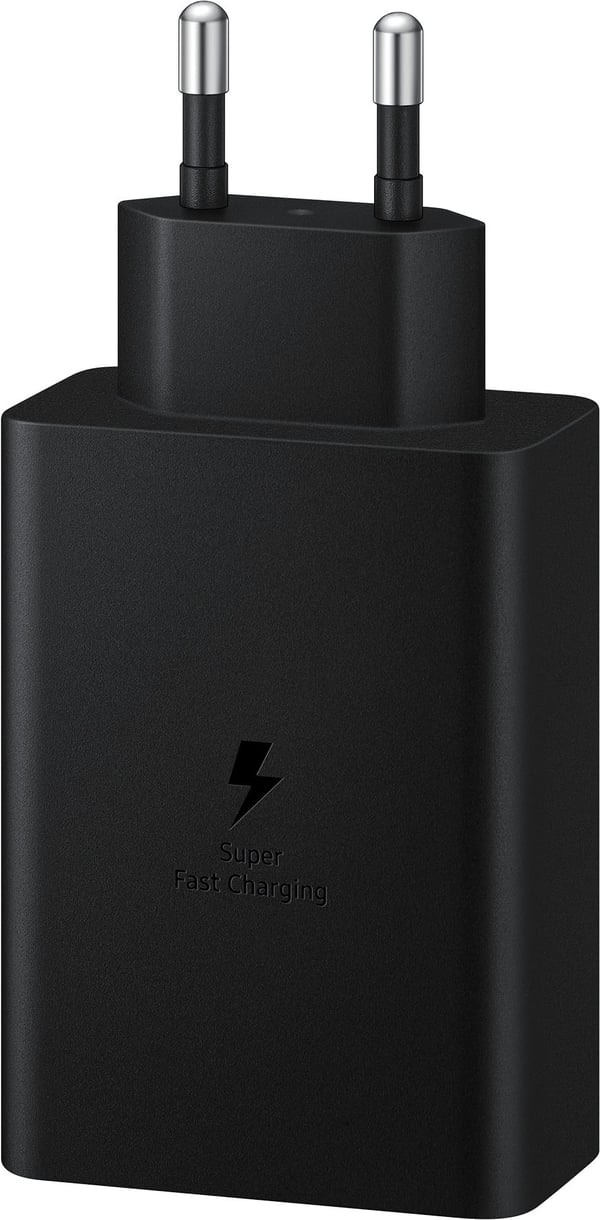 Samsung Trio Charger 65W -strömförsörjning, svart