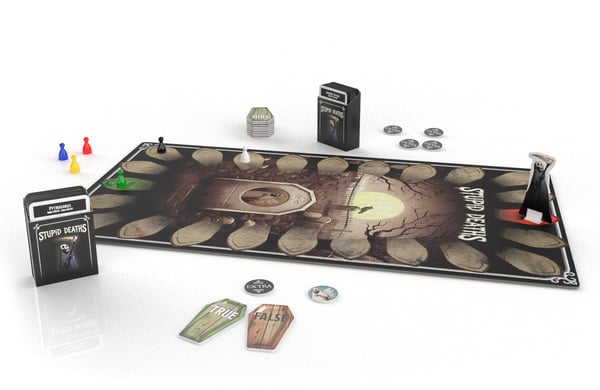 Tactic Stupid Deaths -brädspel