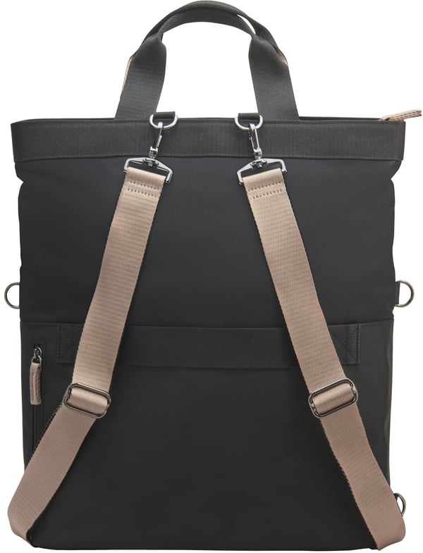 HP 14" Convertible Laptop Backpack -ryggsäck, svart