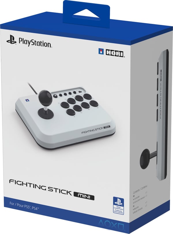 Hori Fighting Stick Mini -spilkontrol, PS4 / PS5 / PC Hori Fighting Stick Mini -spilkontrol, PS4 / PS5 / PC