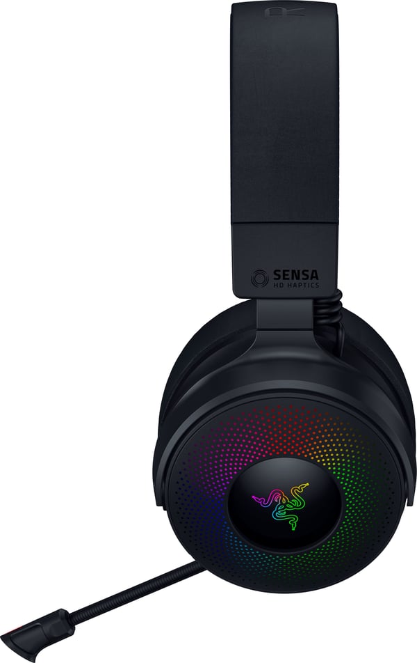 Razer Kraken V4 Pro trådløse gaming headset, sort