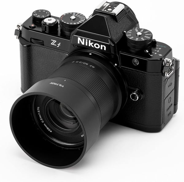 Viltrox AF 50mm F2.0-objektiv, Sony E