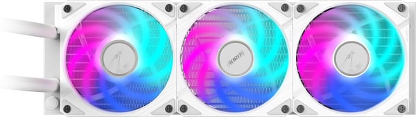 Gigabyte AORUS WATERFORCE II 360 ICE vätskekylningssystem, vitt