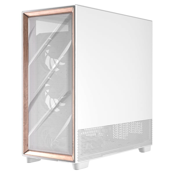 Antec Flux Pro ATX-chassi, vitt