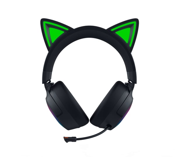 Razer Kraken Kitty V3 Pro spelhörlurar, svart