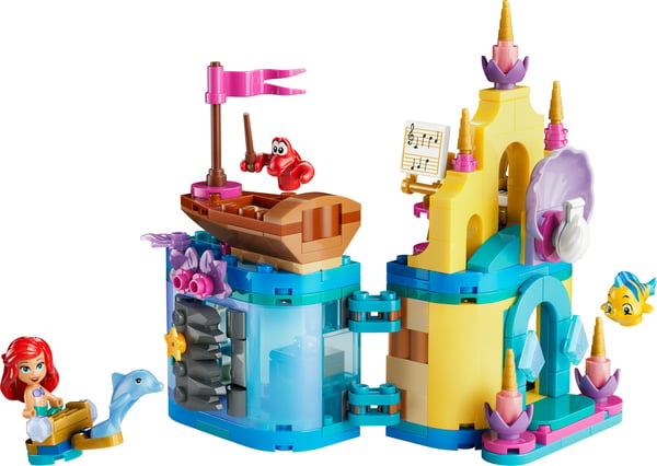 LEGO Disney Princess 43285 Ariels magiska palats i miniformat