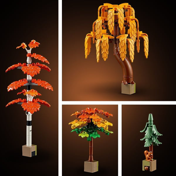 LEGO Ikoner 11372 Höstigt stugträdgård