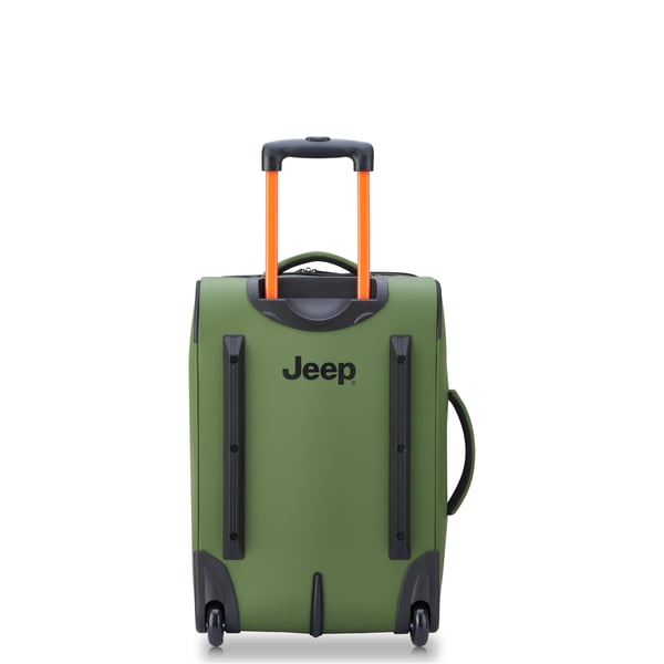 Delsey Jeep JS006B Trolley Duffle resväska, 55 cm, grön