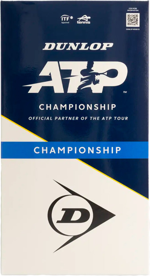 Dunlop ATP Championship -tennisboll, 8 st Dunlop ATP Championship -tennisboll, 8 st