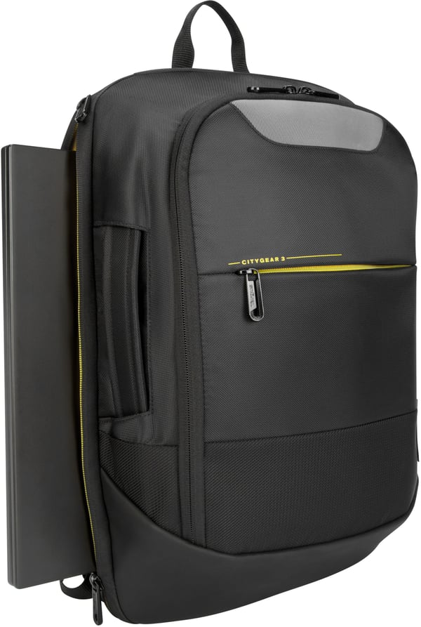 Targus CityGear 14-15.6" Convertible bærbare computer taske/rygsæk, sort