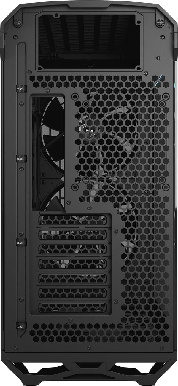 Fractal Design Torrent Sort TG Lys Tint E-ATX-kabinet med vindue, sort
