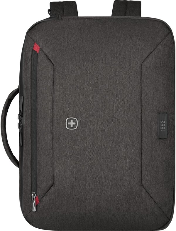 Wenger Commute - 2-i-1 rygsæk/taske, 16", 20 liter, grå