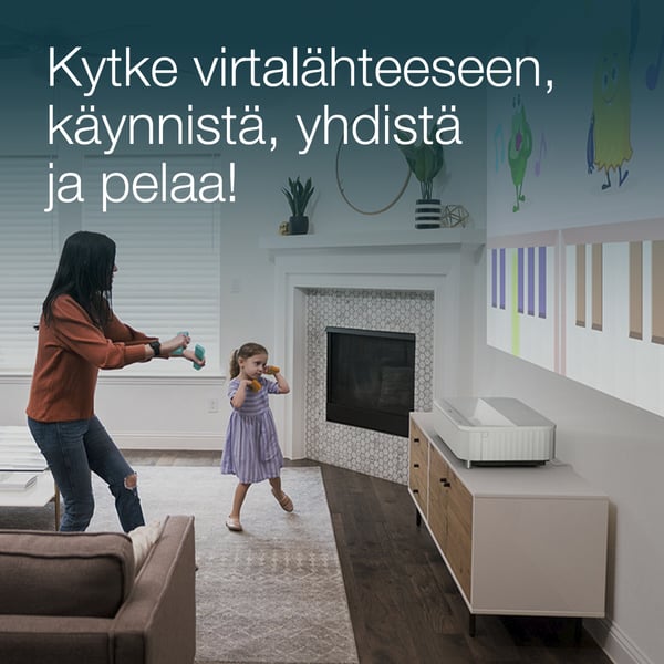 Epson EH-LS800W 3LCD 4K PRO-UHD -laserprojektor, vit