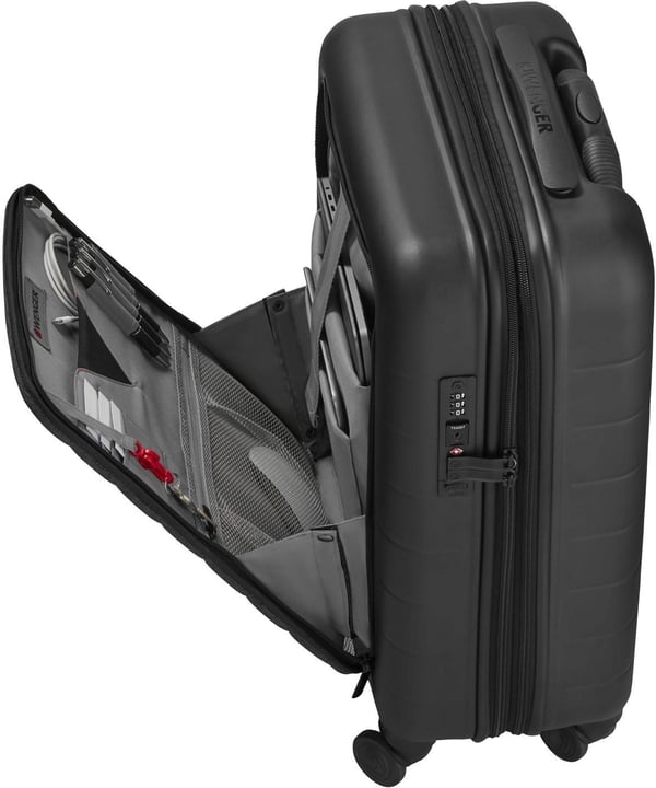 Wenger Syntry Carry-On 55 cm -resväska, svart/grå