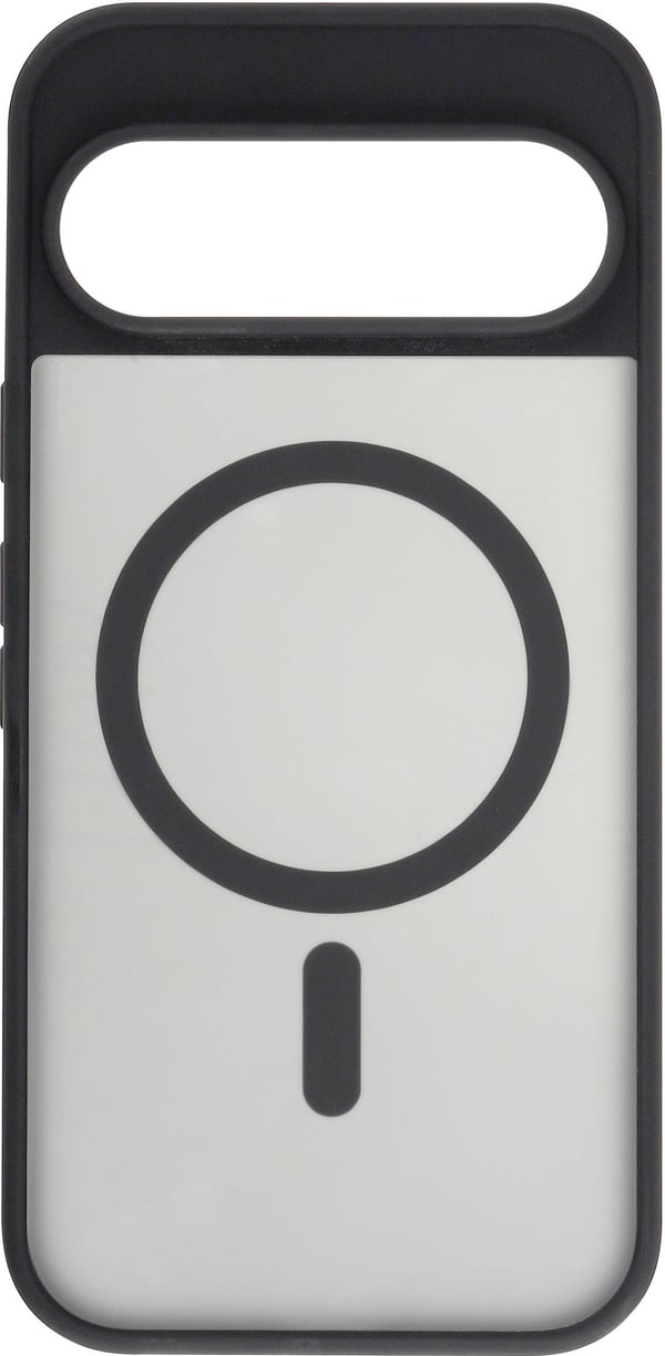 FoneKit Magnetisk Soft Touch-skyddsfodral, Google Pixel 9, svart/grå