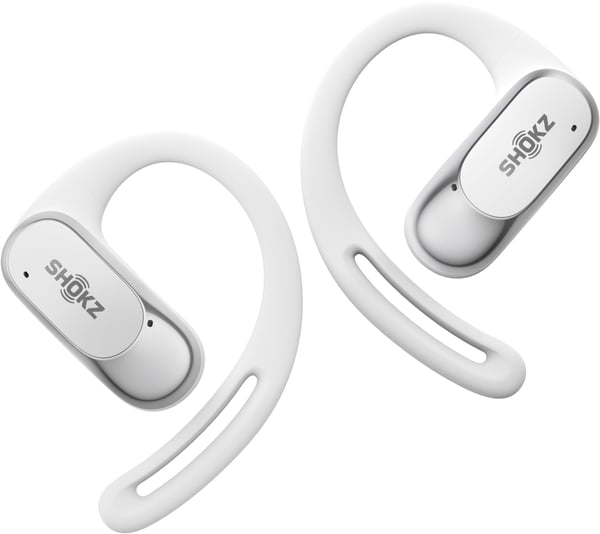 Shokz OpenFit Air trådløse høretelefoner, hvid