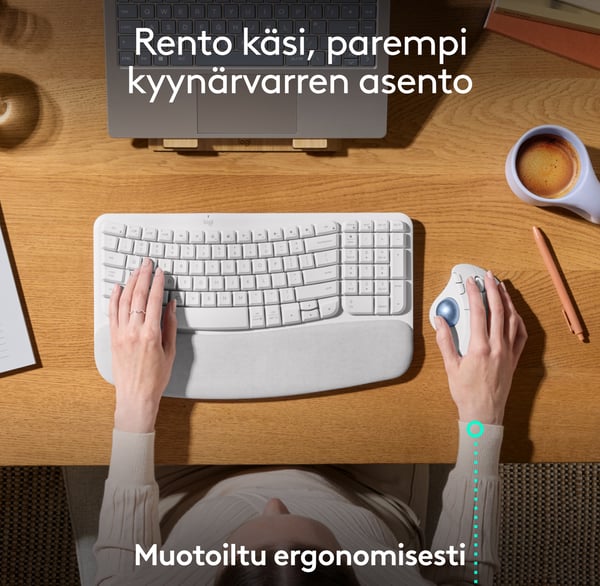 Logitech Ergo M575S -pallmus