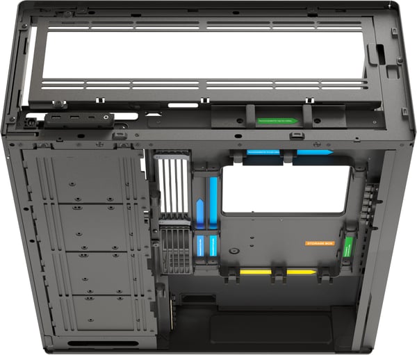HAVN HS 420 VGPU E-ATX-chassis, sort