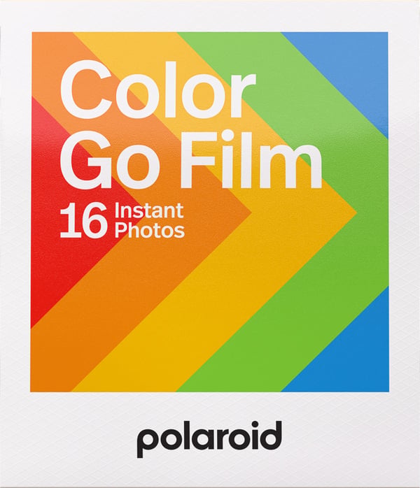 Polaroid Go Film Dobbeltpakke farvefilm, hvid ramme, 16 ark
