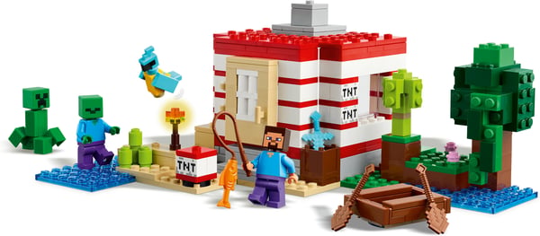 LEGO Minecraft 21275 TNT-jungelhus