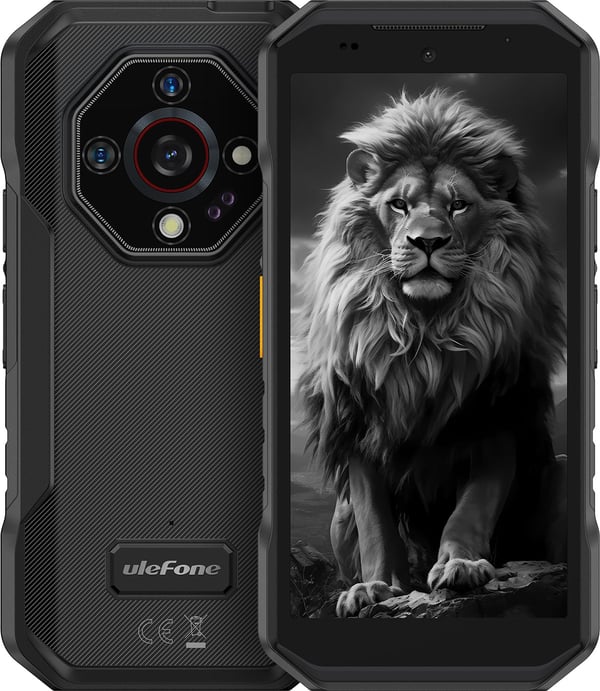 Ulefone Armor X32 Pro telefon, 256/8 GB, svart