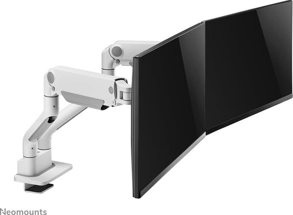 Neomounts DS70S-950WH2 NEXT One monitorarm för två 17-35" skärmar, vit