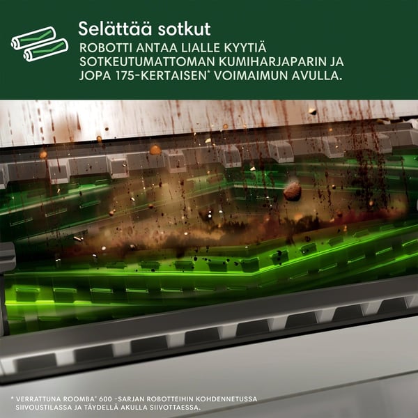 Roomba Max 705 Combo-robot + AutoWash-docka, vit