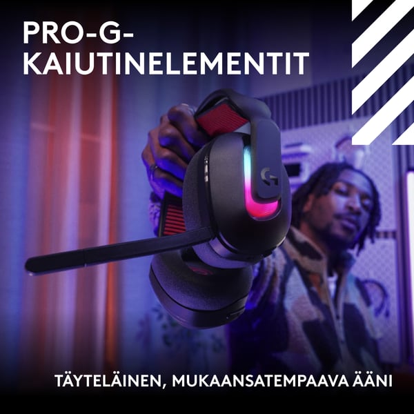 Logitech G Astro A20X trådlösa gaminghörlurar, svart