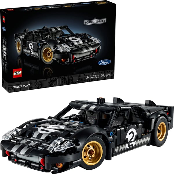 LEGO Technic 42223 1966 Ford GT40 MKII tävlingsbil