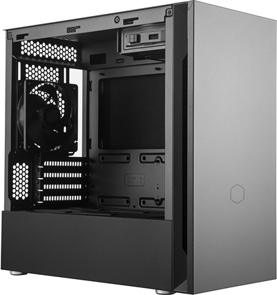 Cooler Master Silencio S400 Micro-ATX kabinet, sort