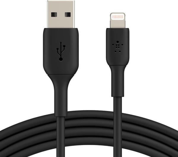 Belkin BOOST CHARGE™ Lightning - USB-A kabel, 3m, sort