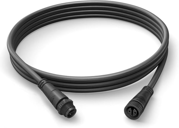 Philips HUE Outdoor forlængelseskabel, 2,5 m, sort