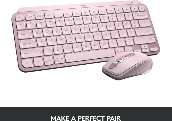 Logitech MX Keys Mini -tangentbord, rosa