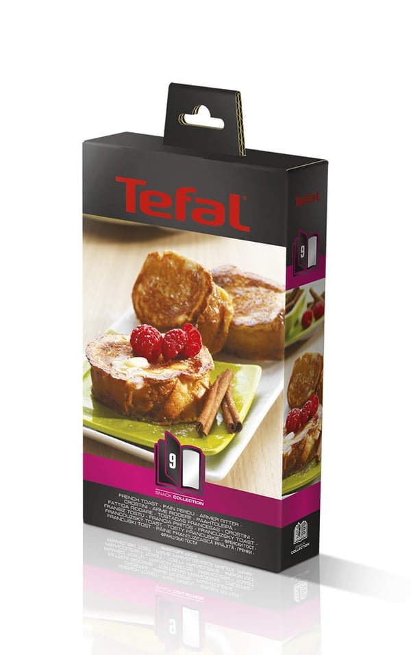 Tefal Snack Collection - stegeplatter: 9 Fattiga riddare