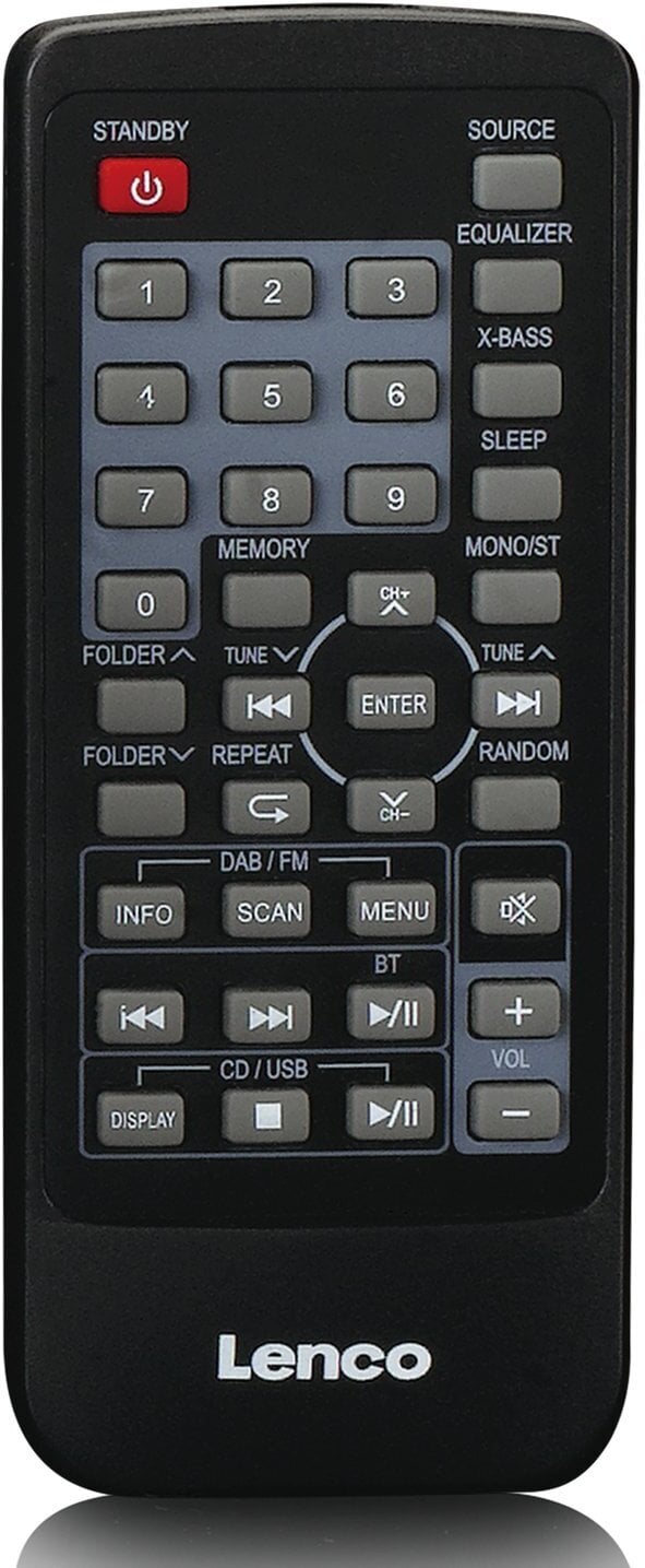 Lenco SCD-720 BoomBlaster, silver