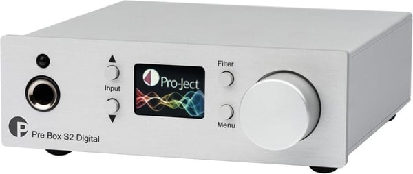 Pro-Ject Pre Box S2 Digital Edition 23 -forstærker, sølv
