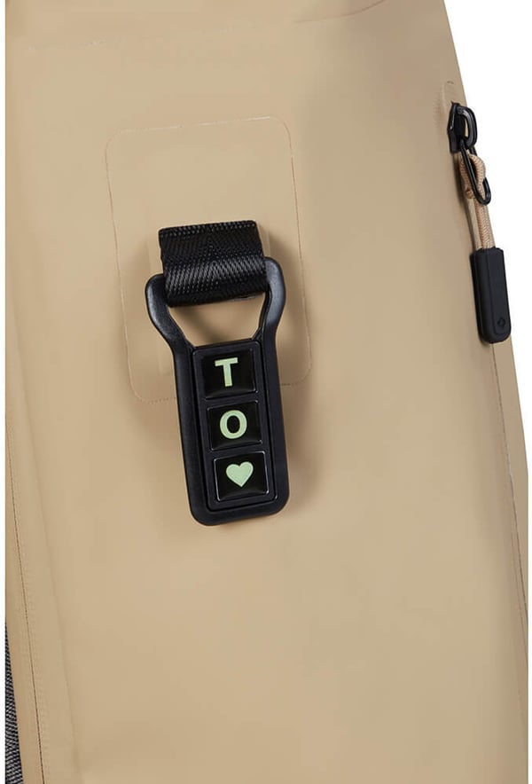 Samsonite Coatify Biz Rolltop 15,6" - rygsæk, sand