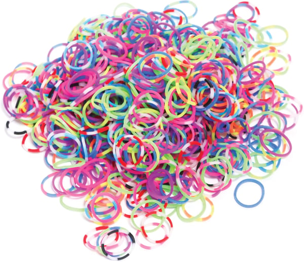 Loom Bands Kit -pysselset, 1800 dele