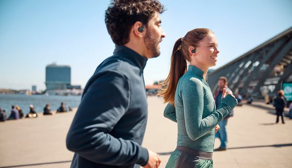 Philips GO TAA6709BK/00 trådløse sportshøretelefoner