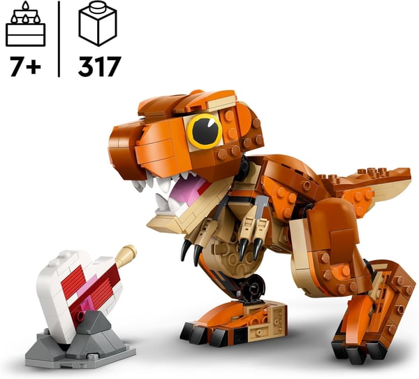 LEGO Jurassic World 76967 – Lille glubsk: T. rex
