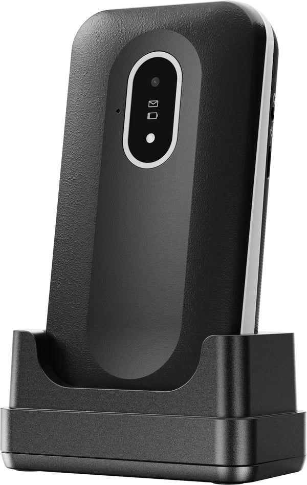 Doro Leva L21 -bastelefon, sort / hvid
