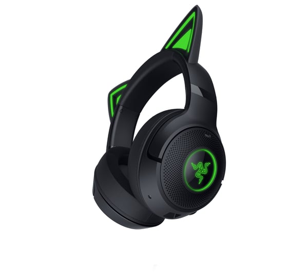 Razer Kraken Kitty V2 Bluetooth spelhörlurar, svart