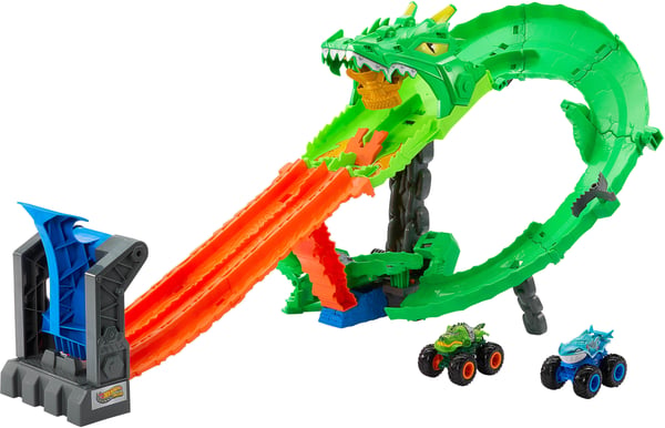 Hot Wheels Monster Trucks Dragon Destruction Bilbana